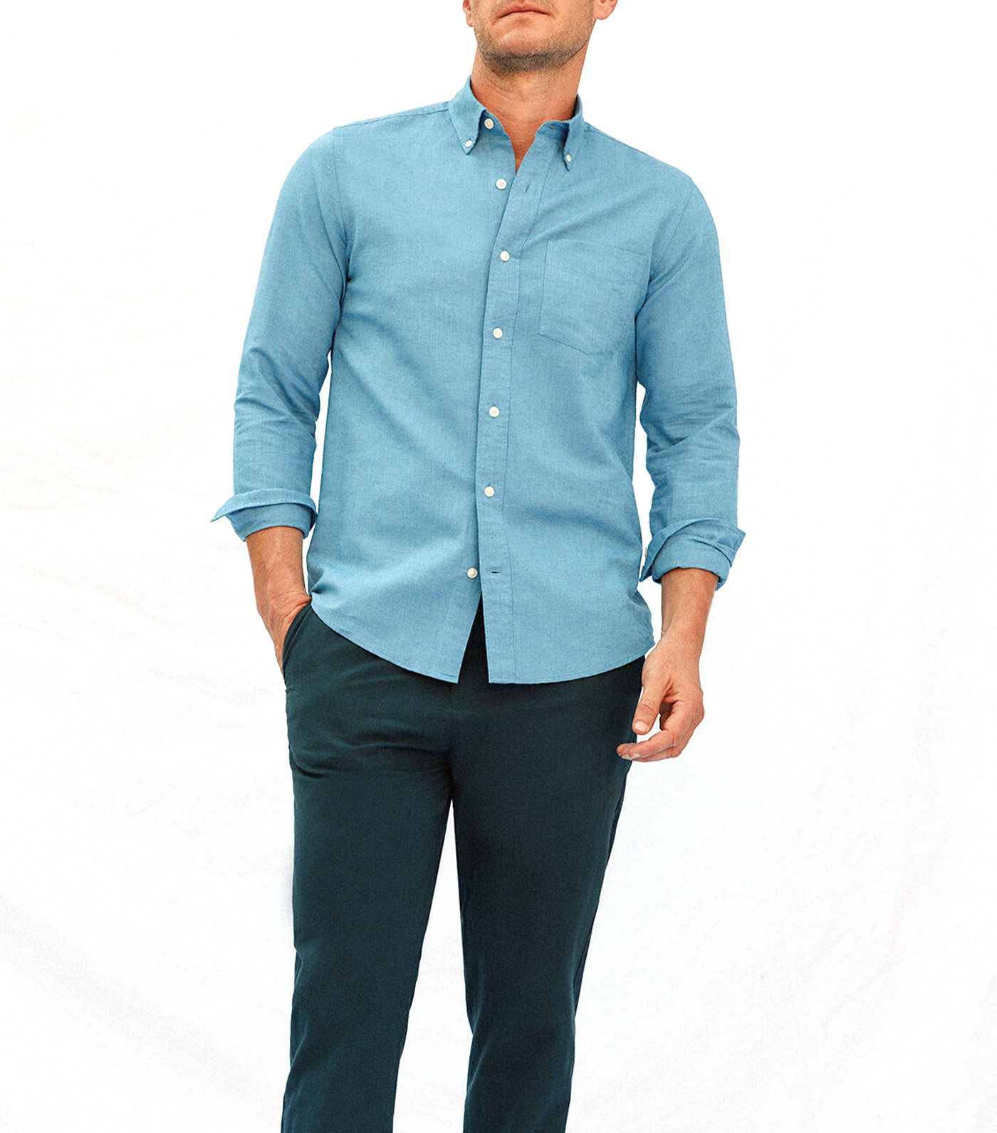 Plain Linen Cotton Shirt