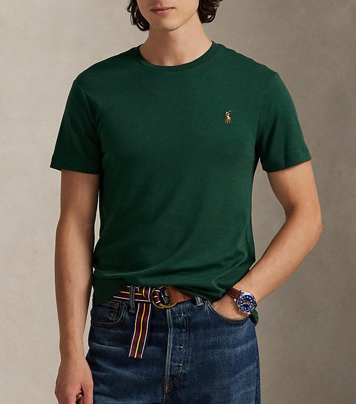 Men's Custom Slim Fit Soft Cotton T-Shirt