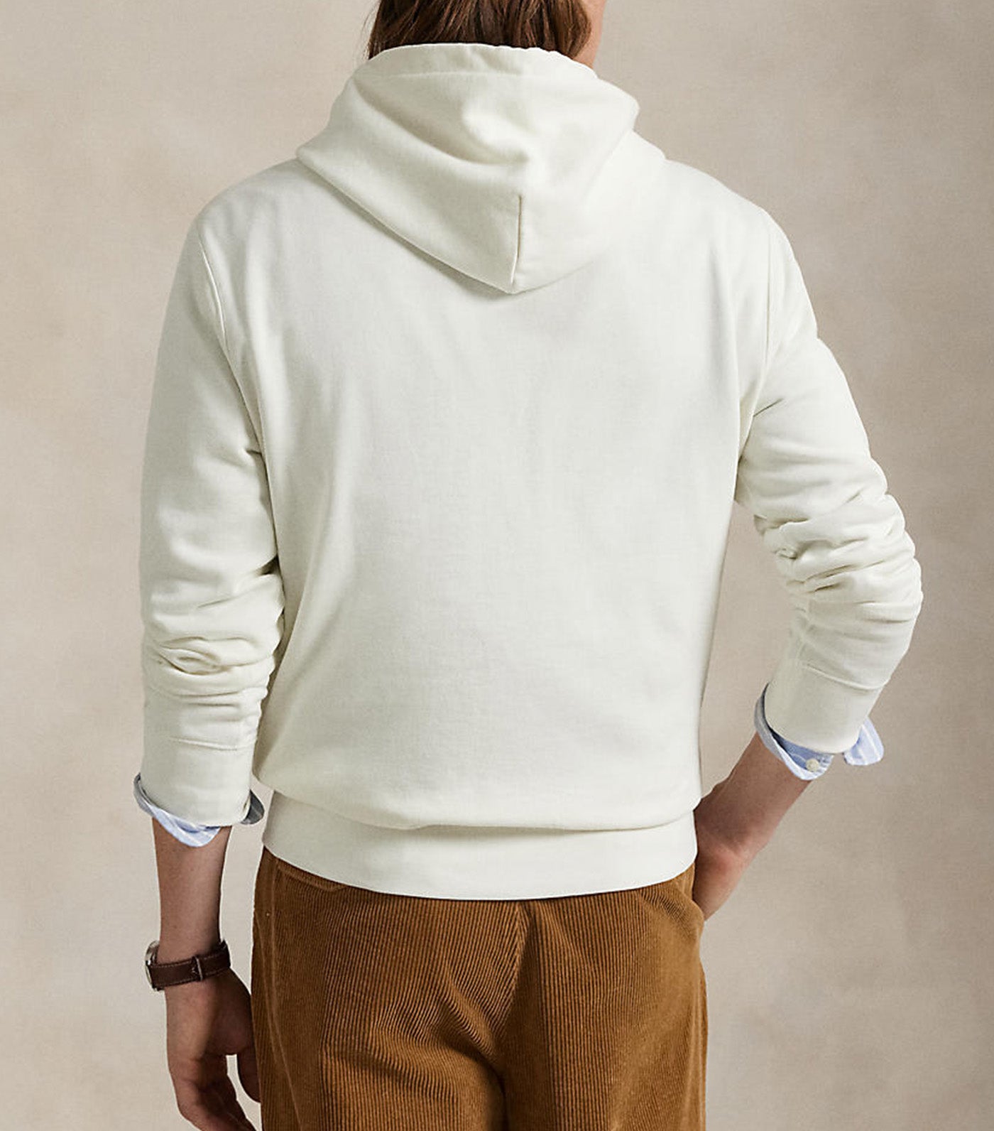 Men's Polo Bear Fleece Hoodie