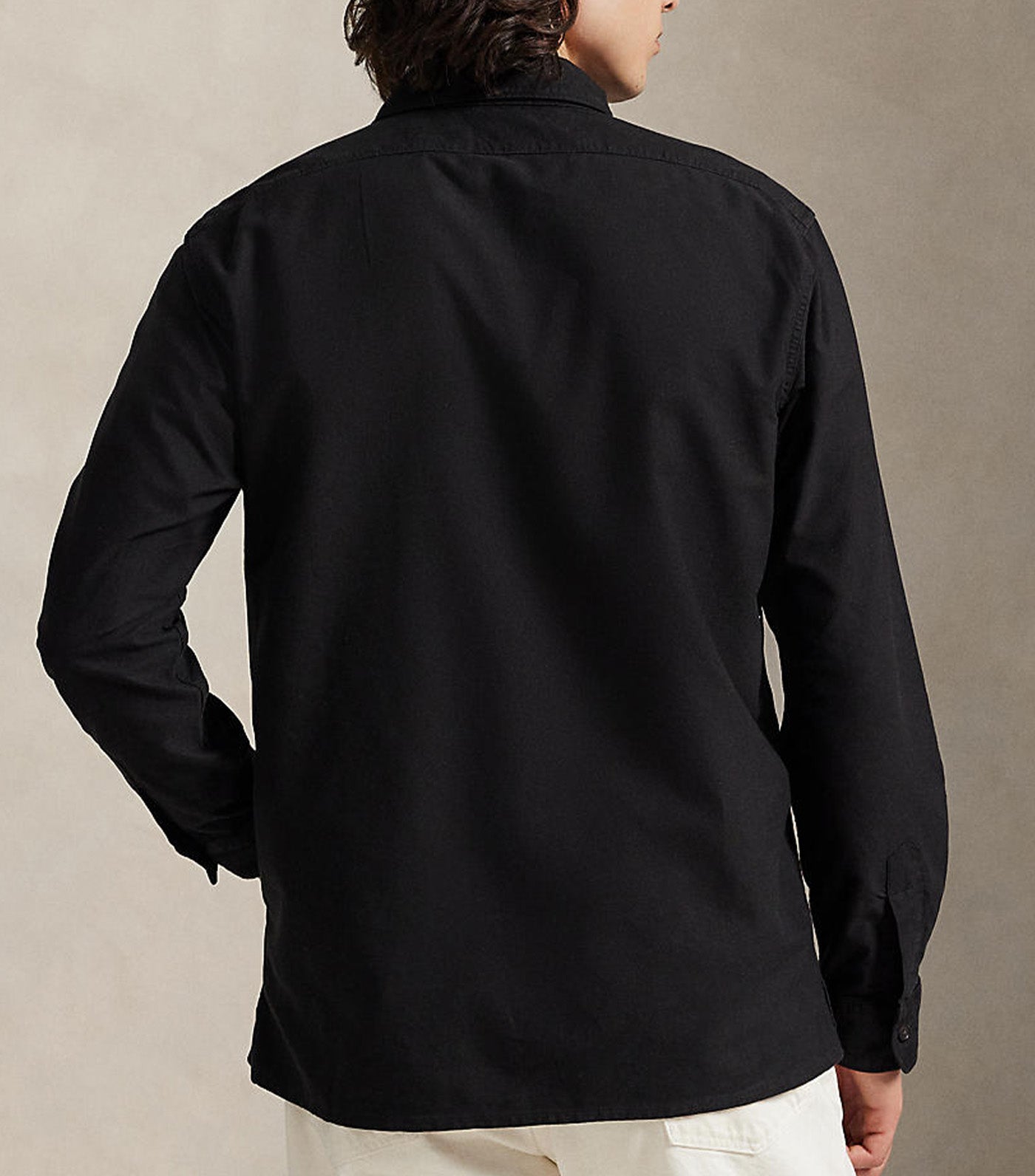 Garment-Dyed Oxford Overshirt