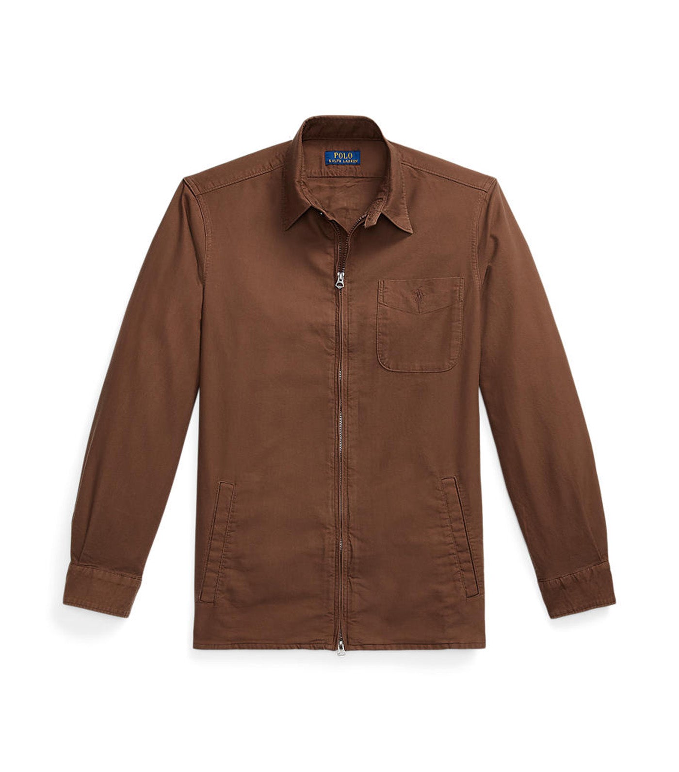 Garment-Dyed Oxford Overshirt