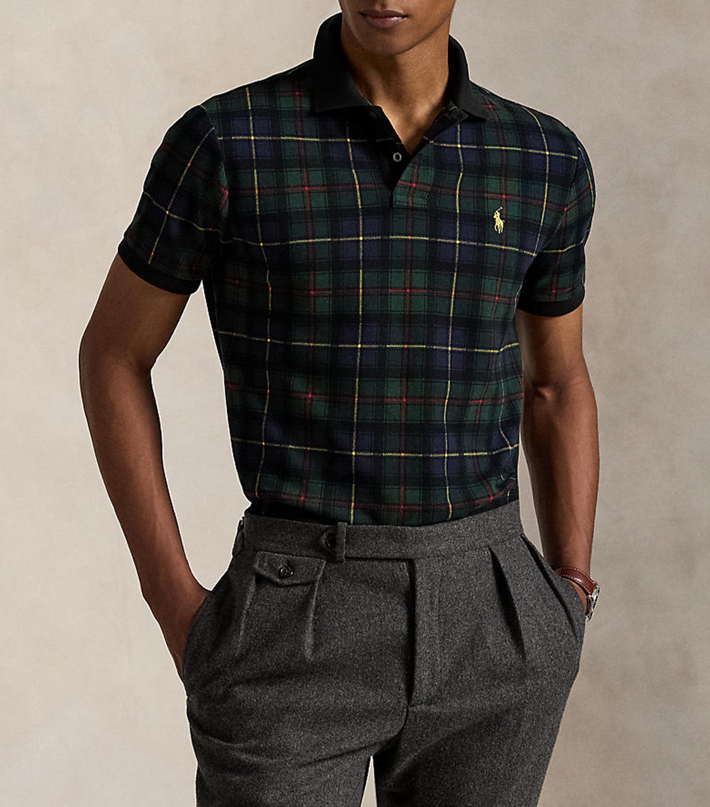 Polo Tartan Polo Shirt Multicolor