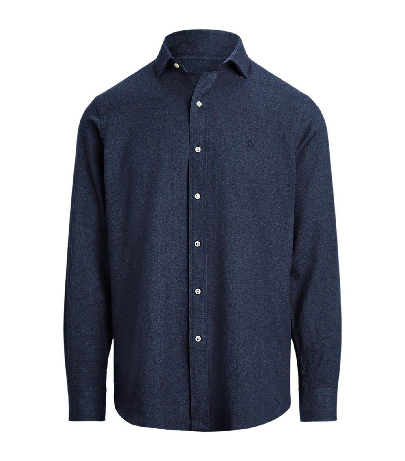 Custom Fit Performance Twill Shirt Blue