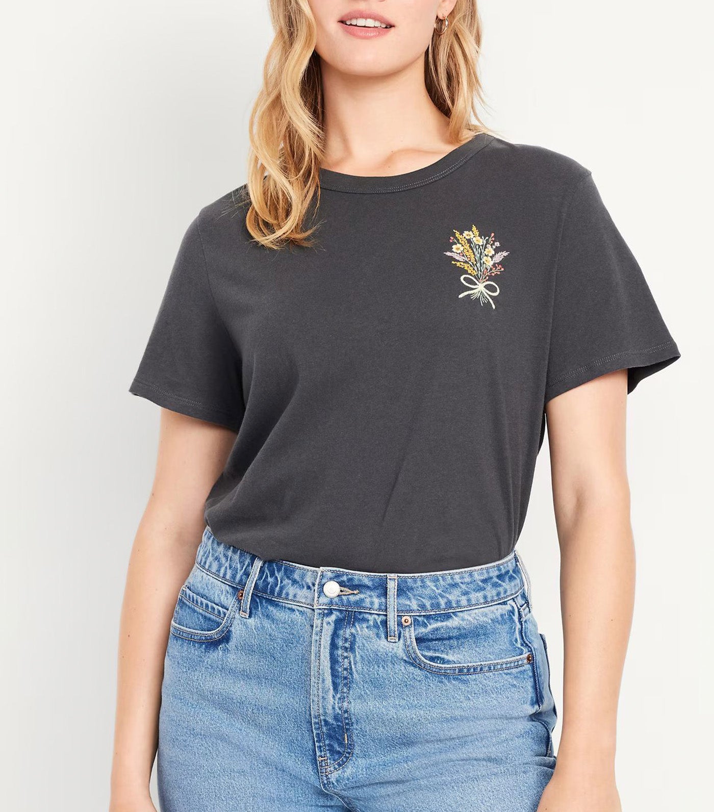 Old Navy EveryWear Crew-Neck Graphic T-Shirt Panther