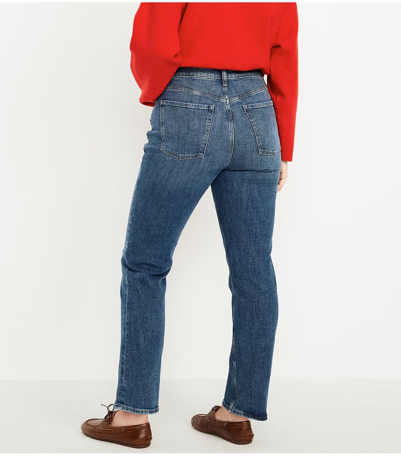 Extra High-Waisted Straight Jeans Harper
