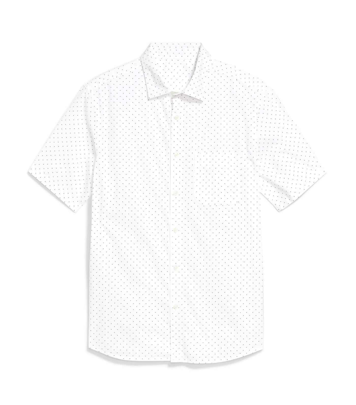 Old Navy Classic Fit Printed Everyday Shirt White Dots
