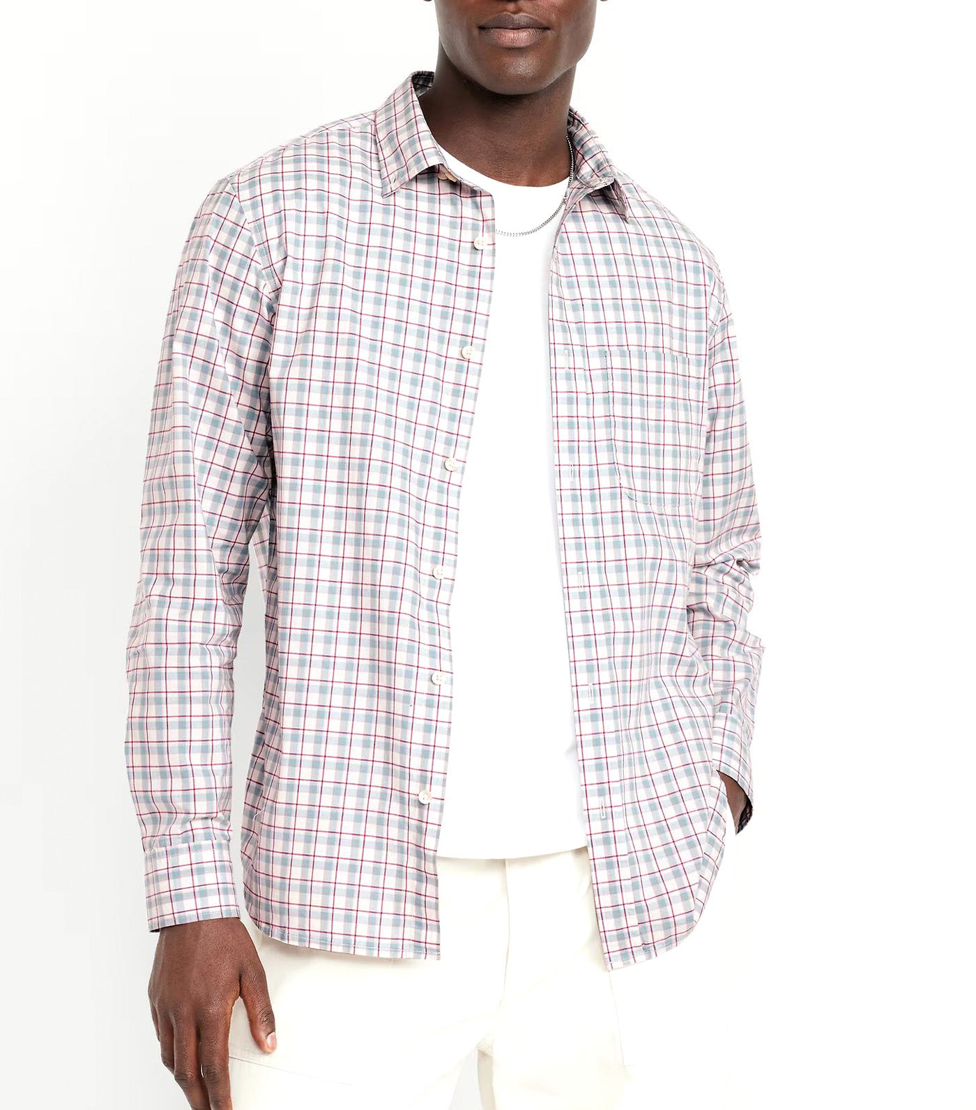 Old Navy Classic Fit Everyday Shirt Creme de la Creme