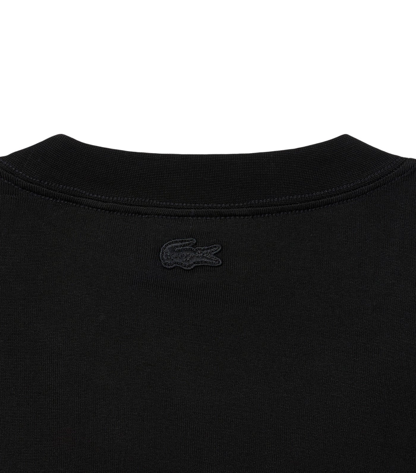 Lacoste Loose Fit Printed Jersey T-Shirt Black