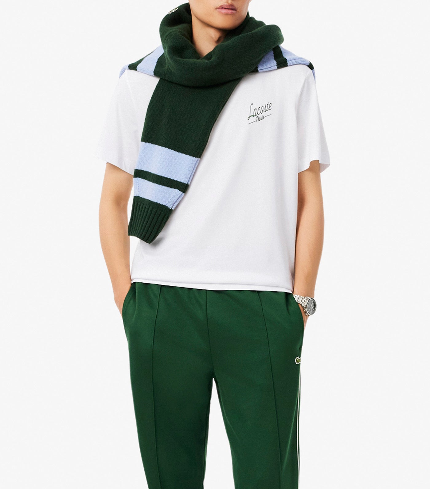 Multi Print Jersey T-Shirt White