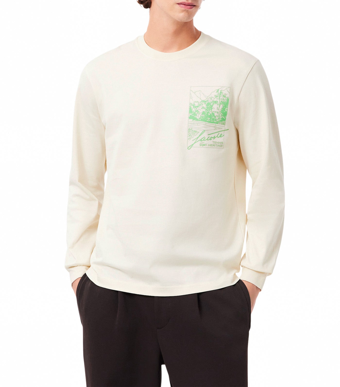 Long Sleeved Heavy Jersey T-Shirt