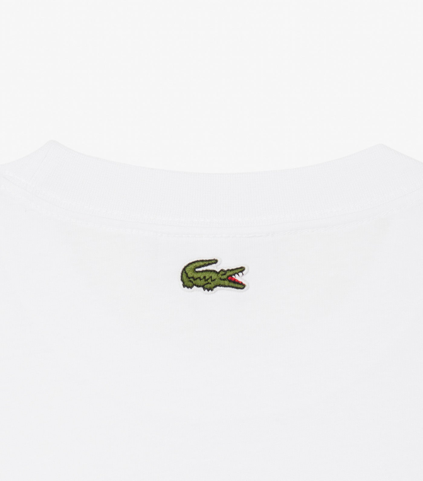 Tennis Court Print Cotton T-Shirt