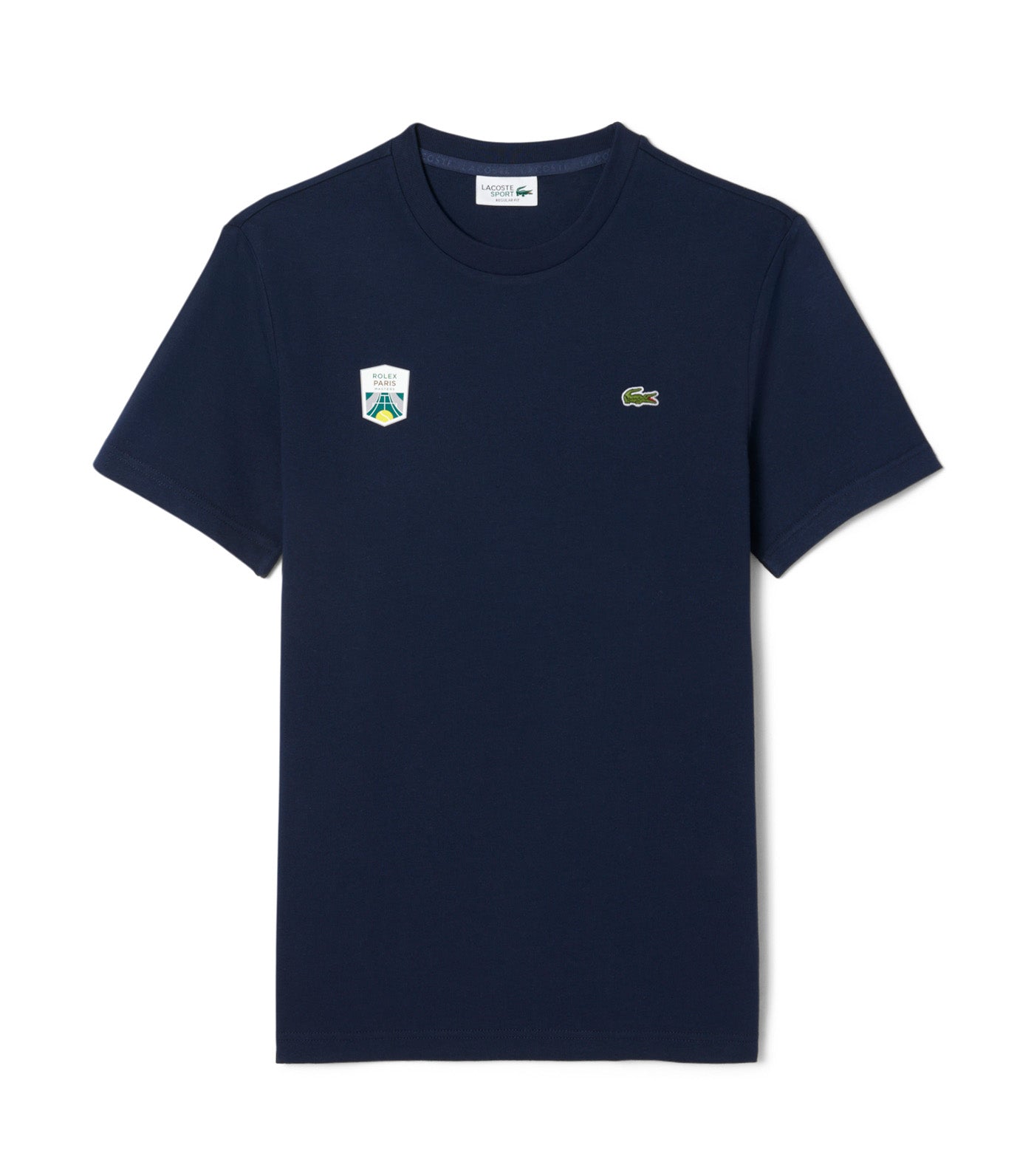 Lacoste Rolex Paris Masters Edition T-Shirt Navy Blue