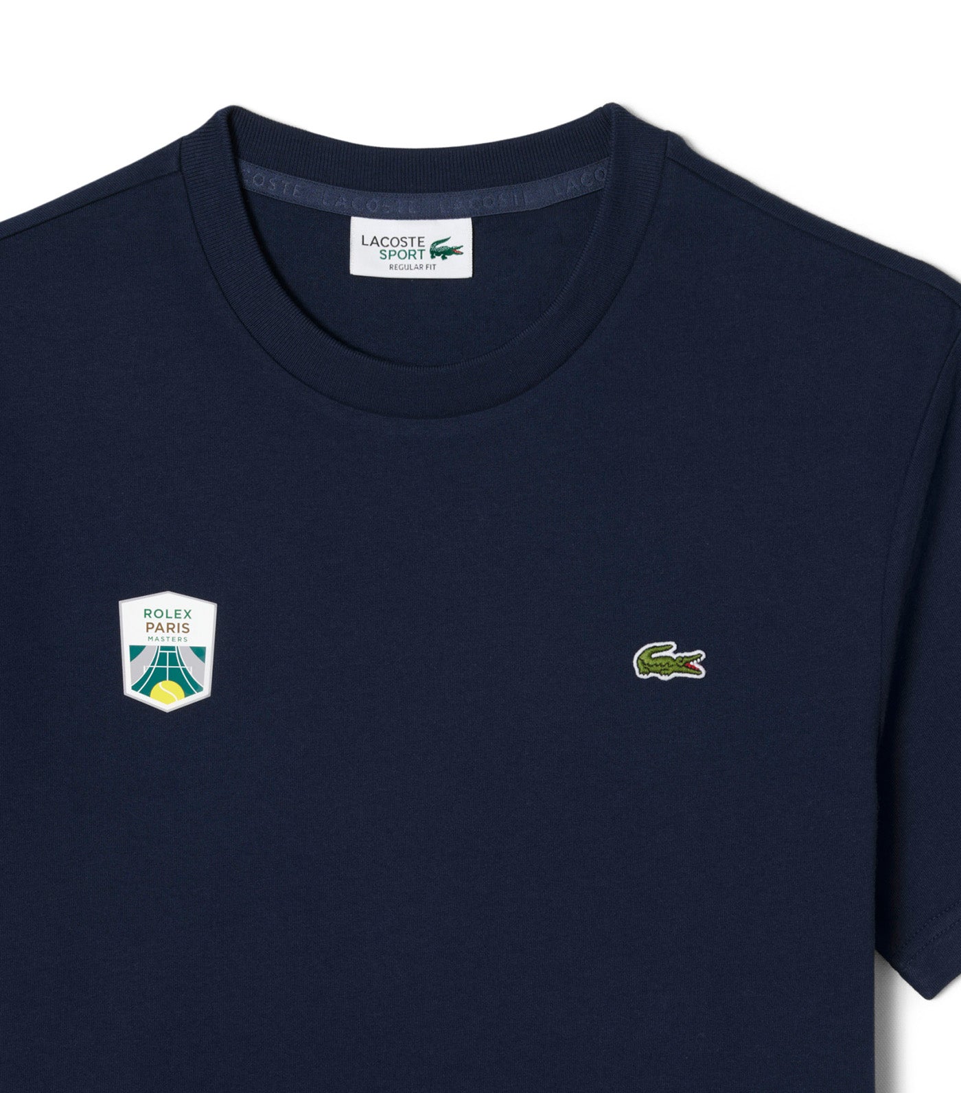 Lacoste Rolex Paris Masters Edition T-Shirt Navy Blue