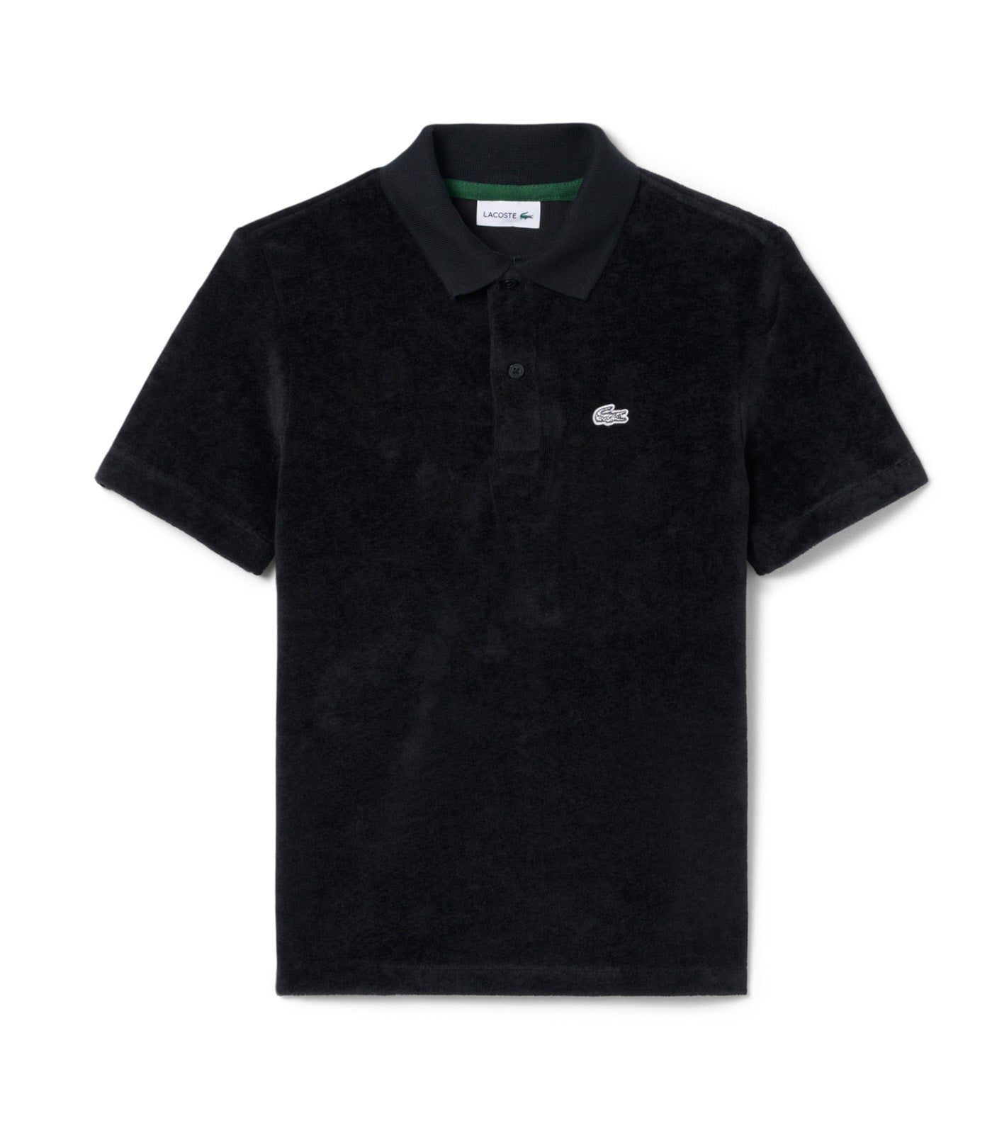 Petit Piqué Polo Shirt Black