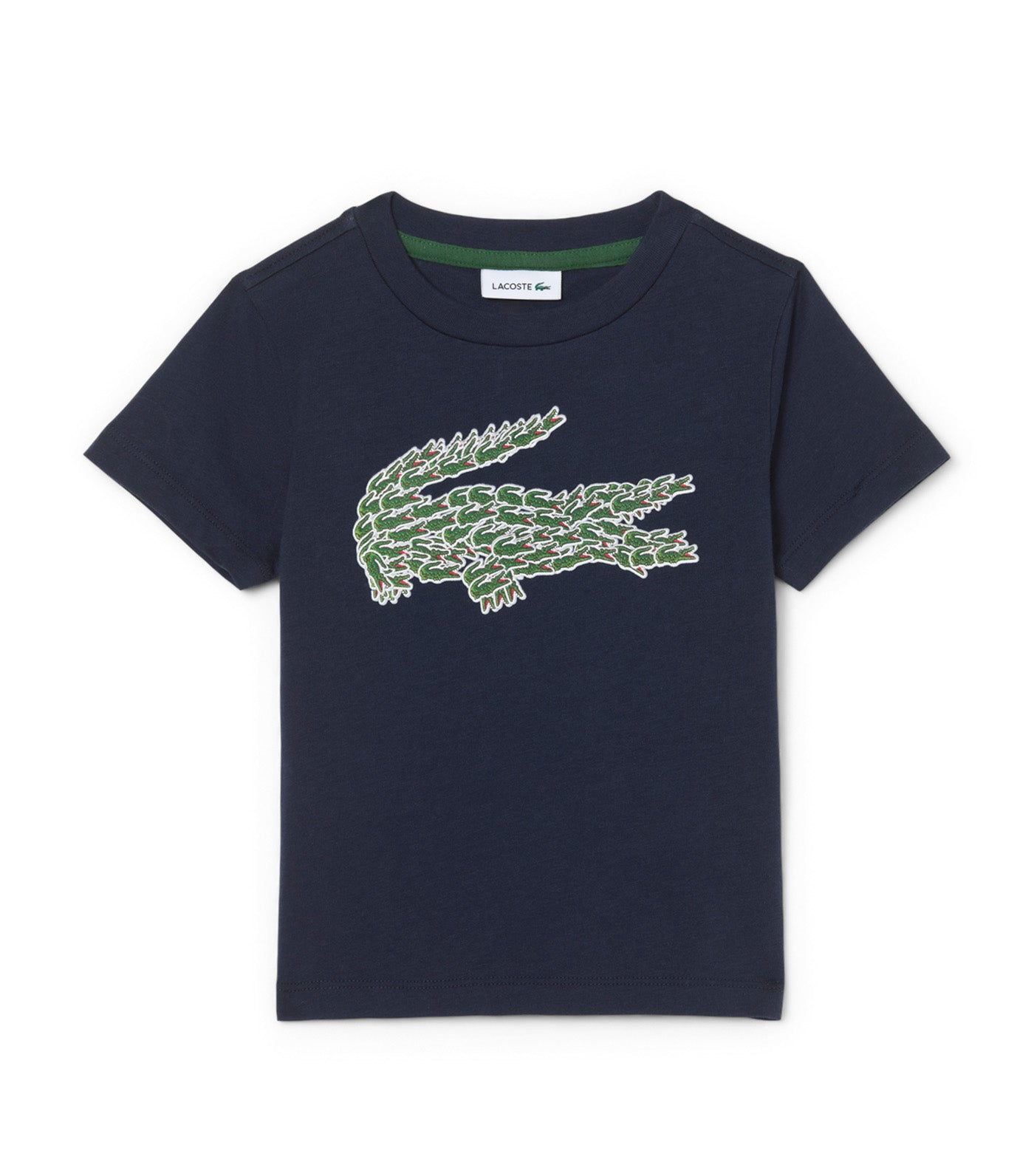 Crocodile Print Cotton T-Shirt