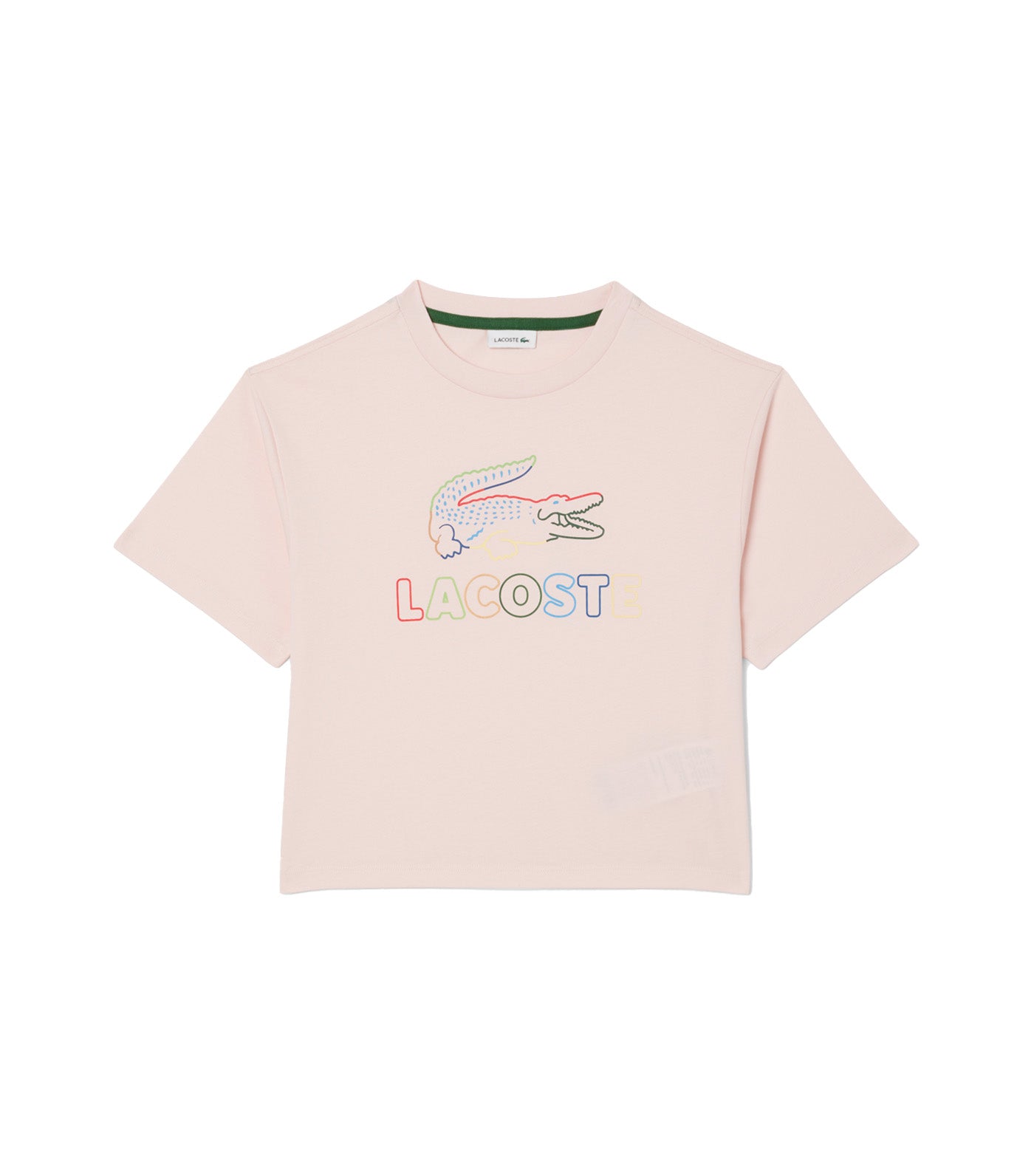Girls' Oversized Print Cotton T-Shirt Ady