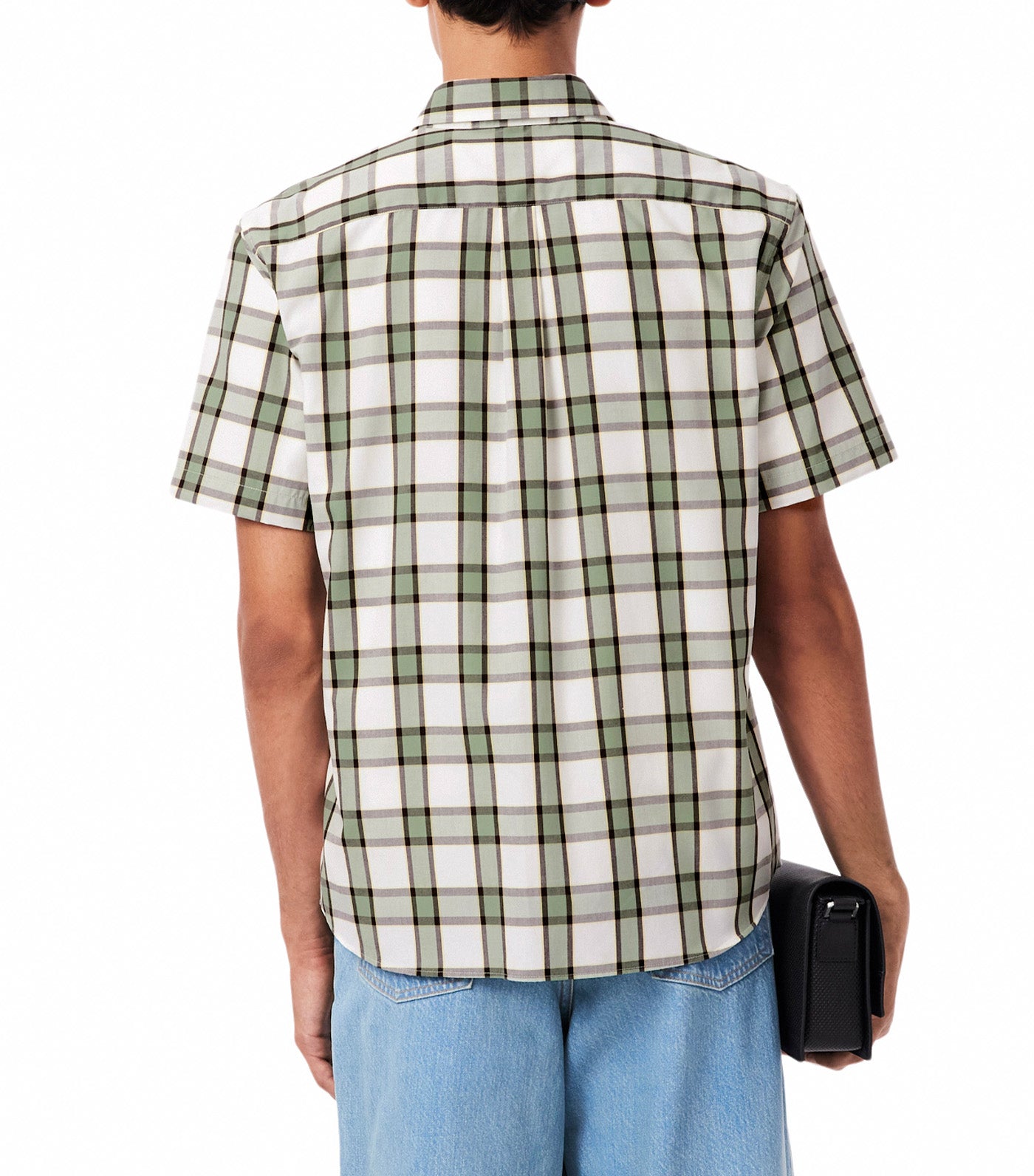 Lacoste Regular Fit Short Sleeved Shirt Flour/Sesame/Thyme