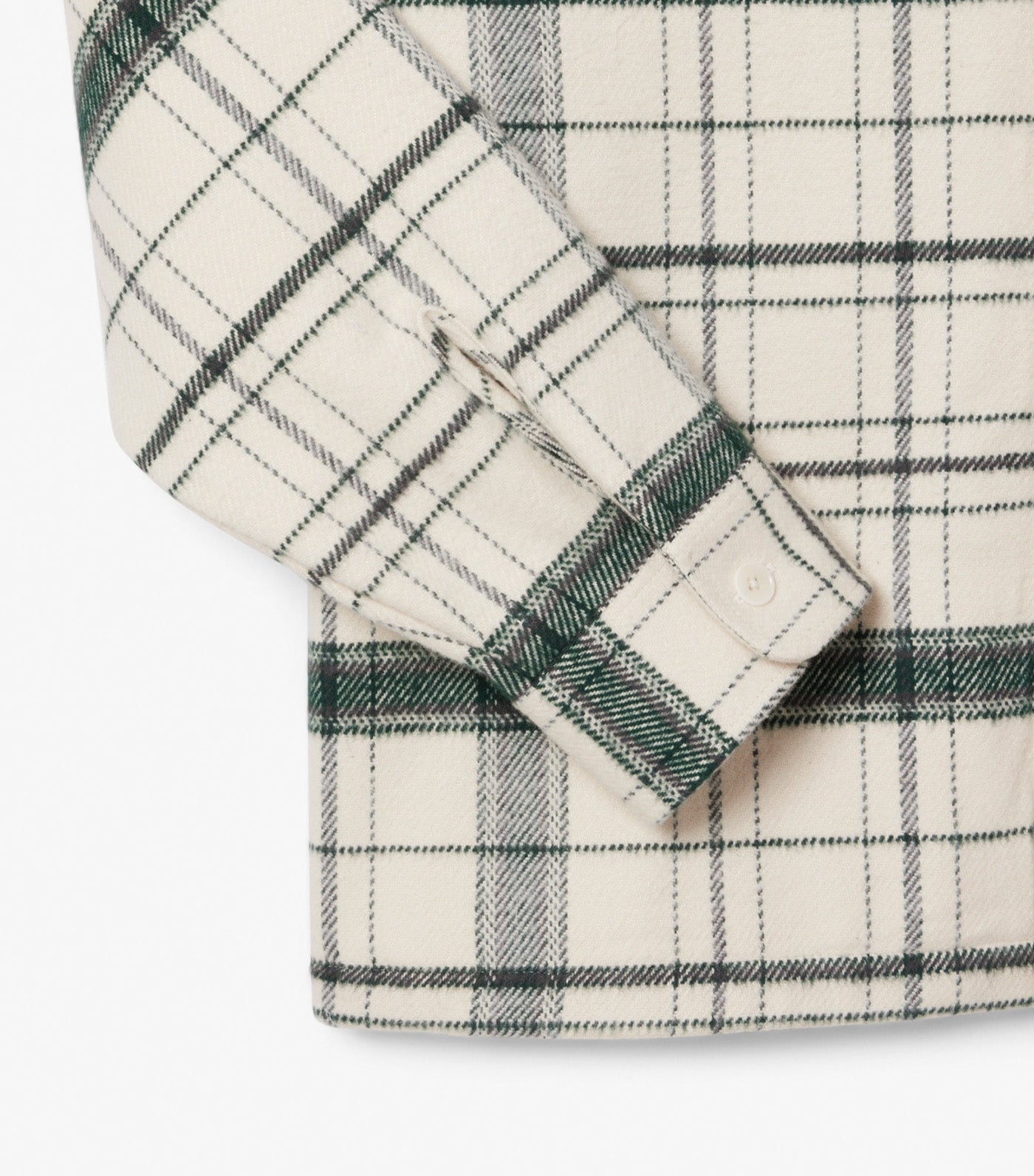 Cotton Plaid Overshirt Lapland/Sinople/Pitch Chine