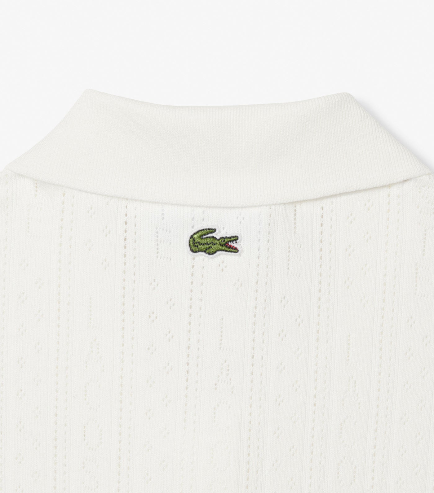 Slim Fit Pointelle Branded L.12.D Polo Shirt