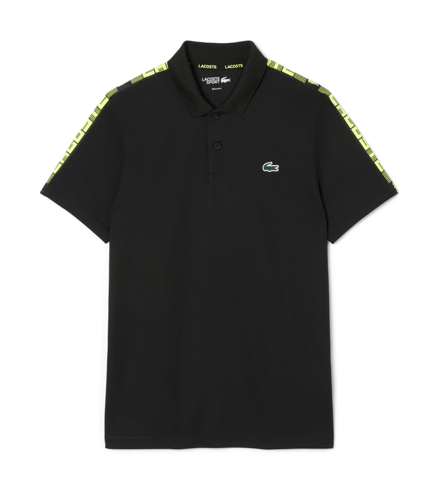Ultra Dry Branded Stripe Tennis Polo Shirt