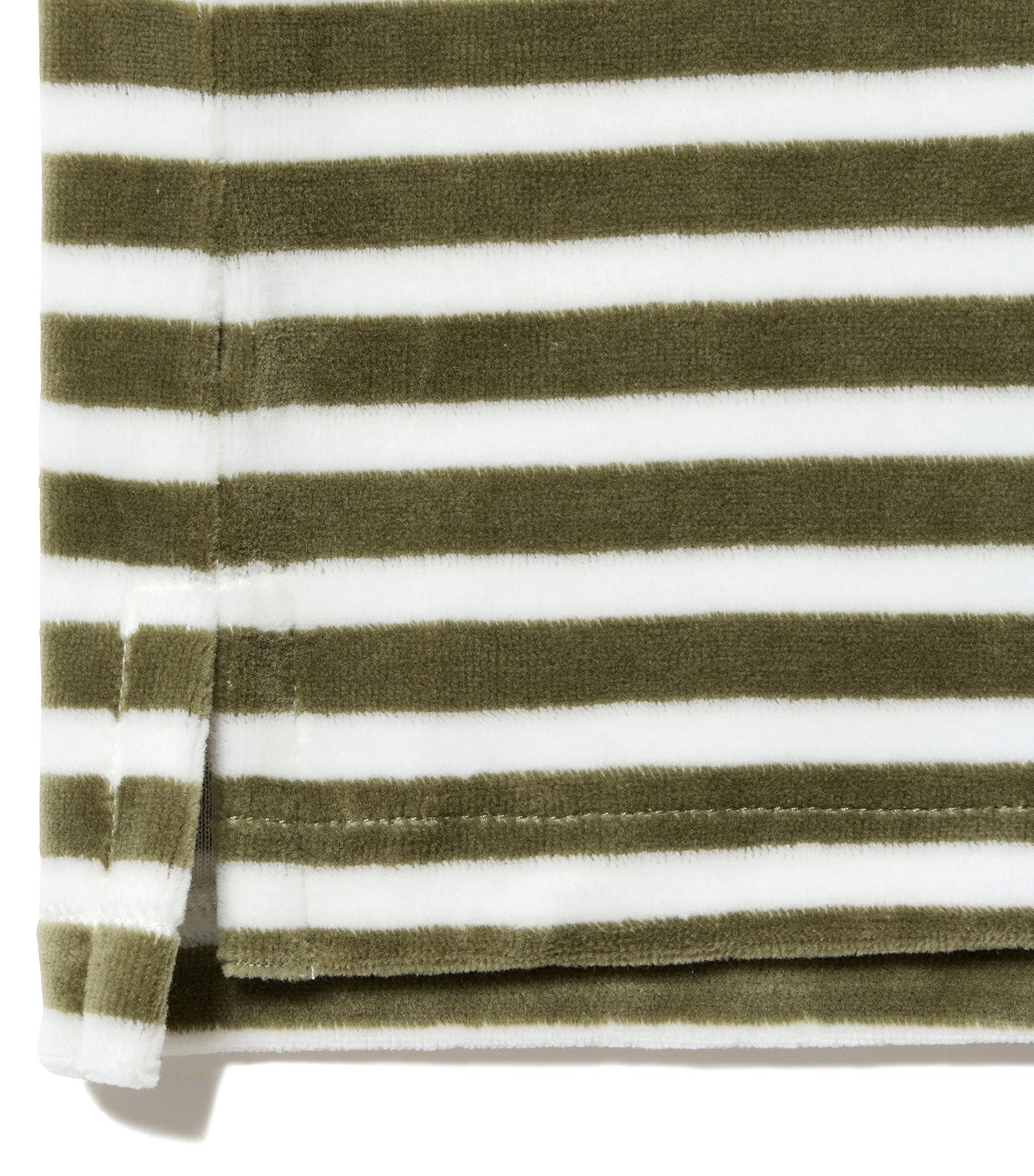 Striped Velvet Polo Shirt