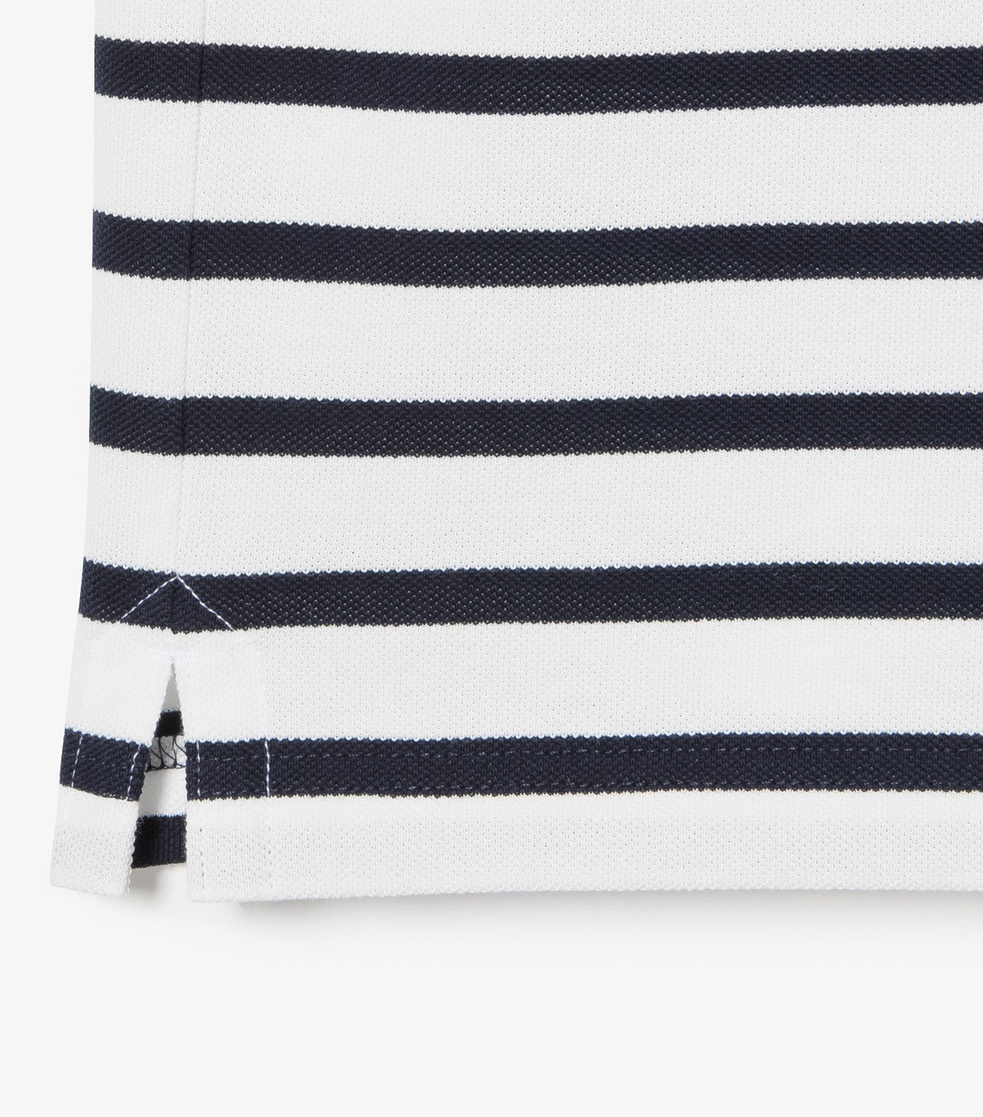 Striped Cotton Polo Shirt