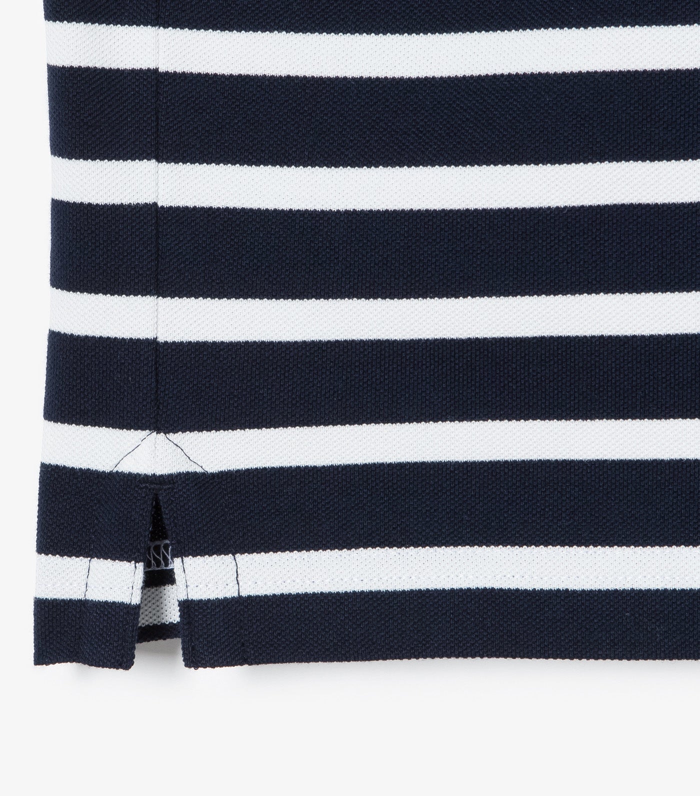 Striped Cotton Polo Shirt