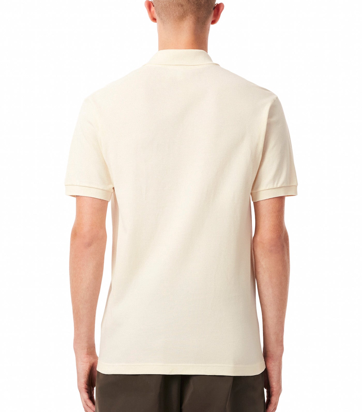 Classic Fit Embroidery Detail Piqué Polo Shirt