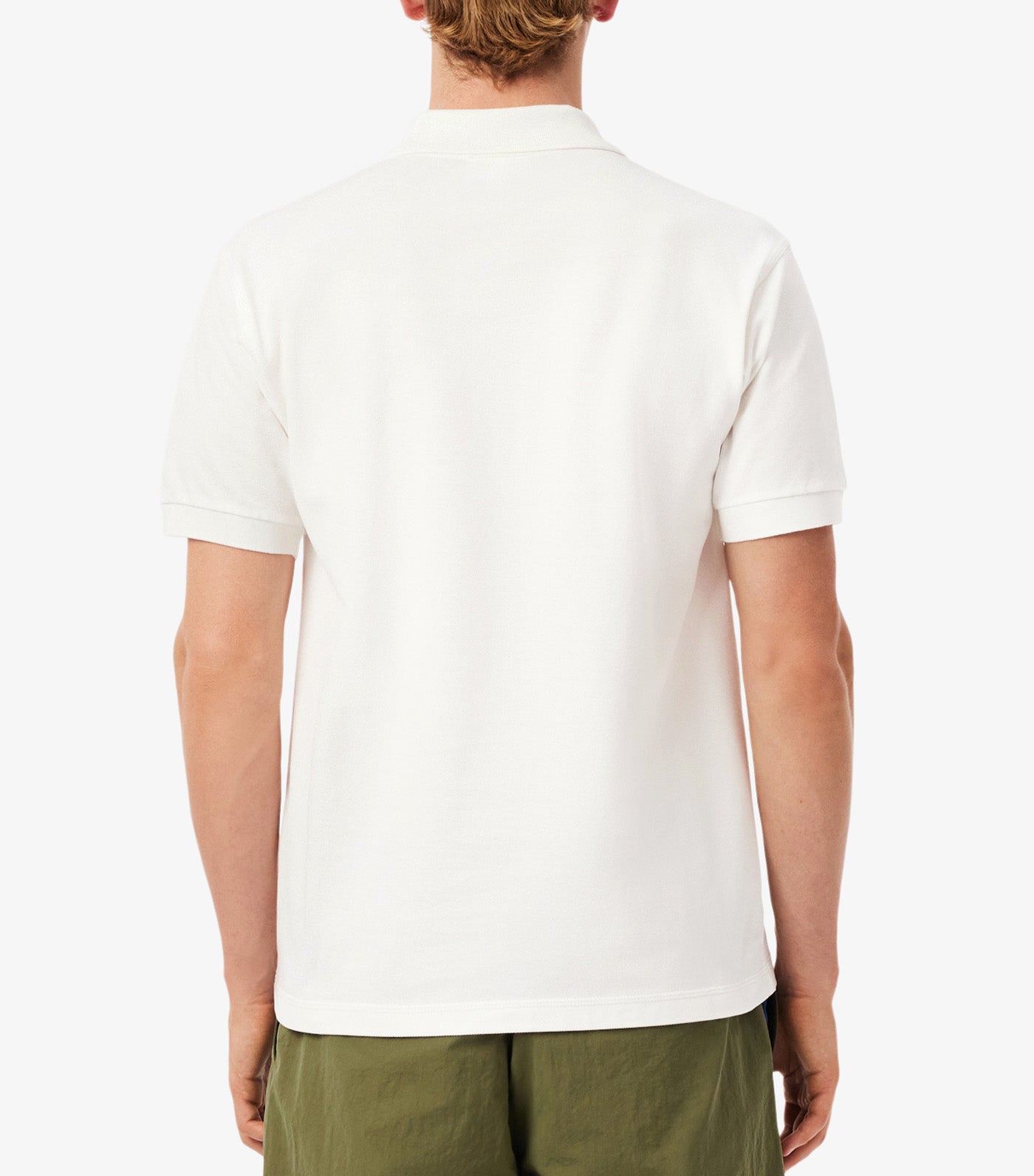 Classic Fit Embroidered Motif Piqué Polo Shirt