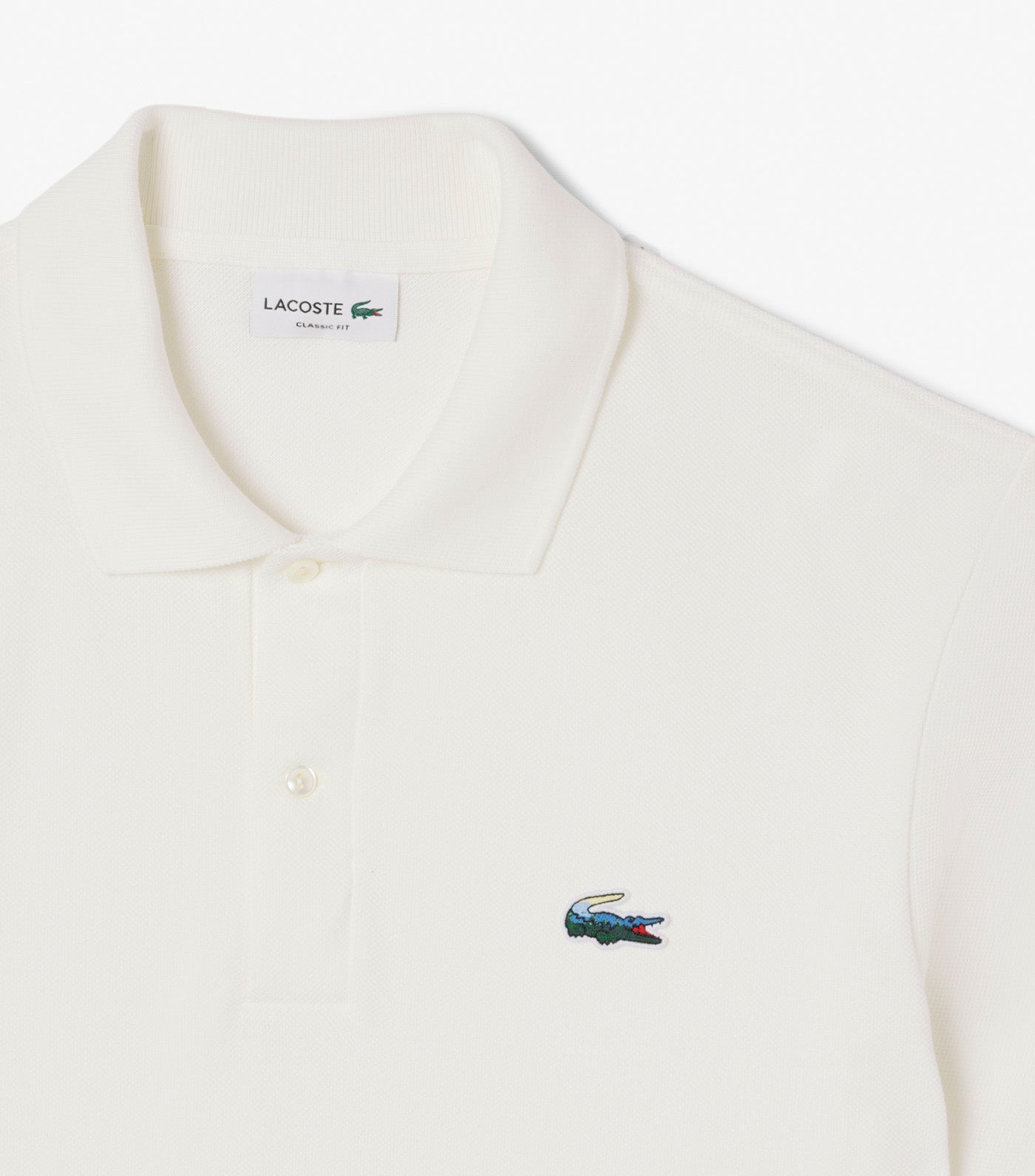Classic Fit Landscape Crocodile Piqué Polo Shirt