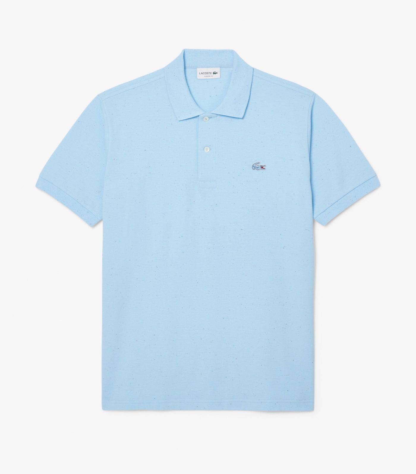 Lacoste Classic Fit Piqué Marl Polo Shirt Neps Landscape