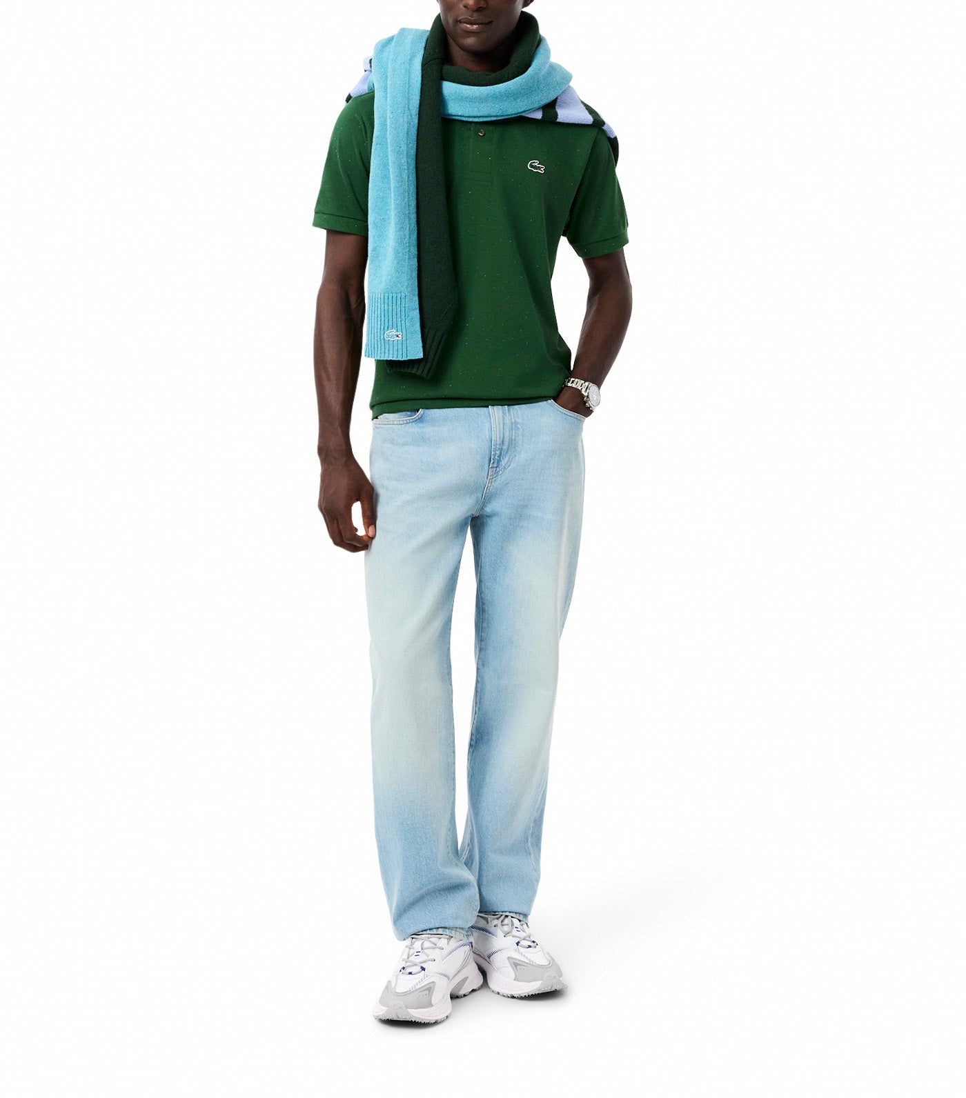 Classic Fit Piqué Marl Polo Shirt