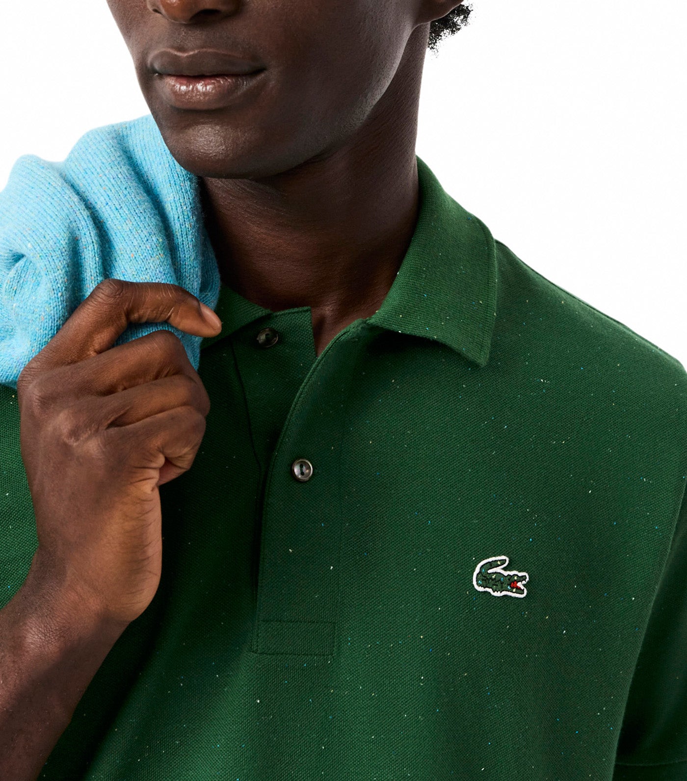 Classic Fit Piqué Marl Polo Shirt