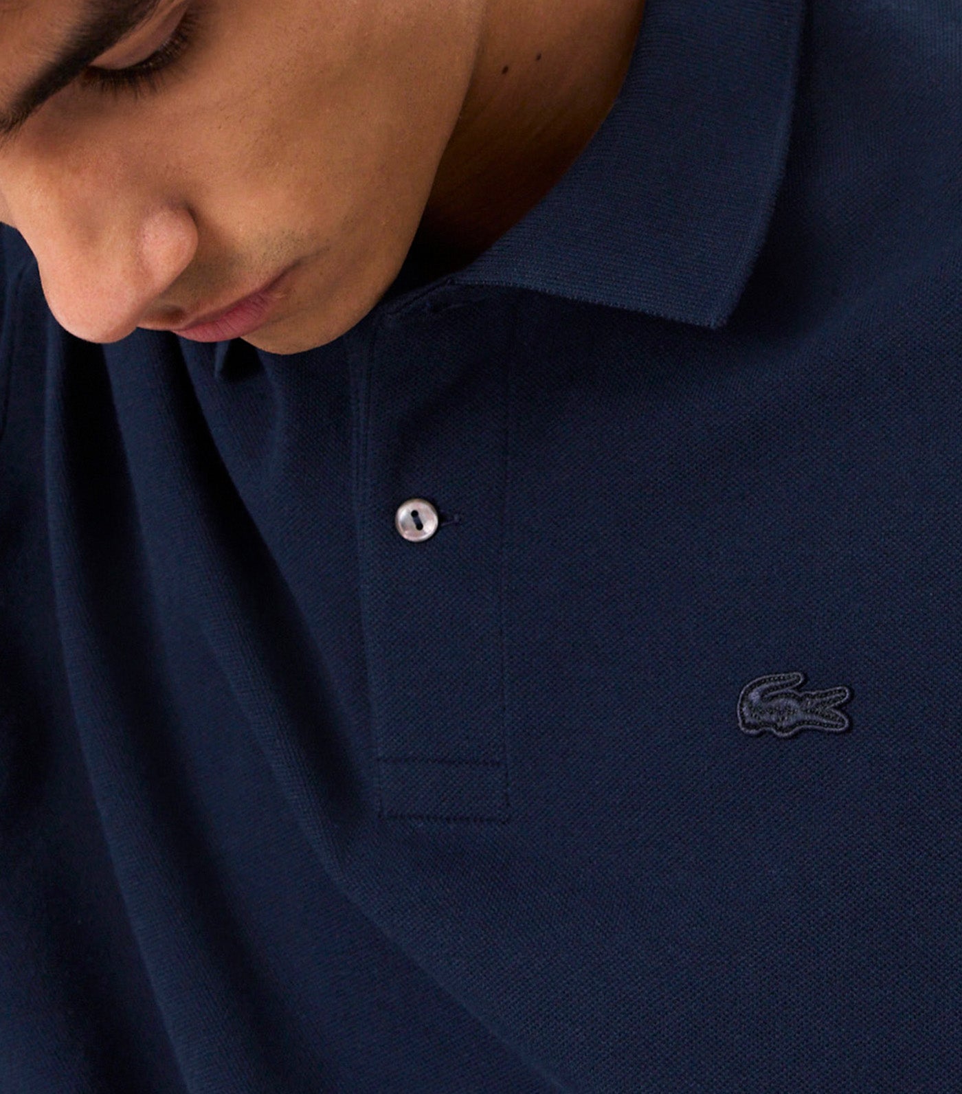 Loose Fit Heavy Piqué Polo Shirt