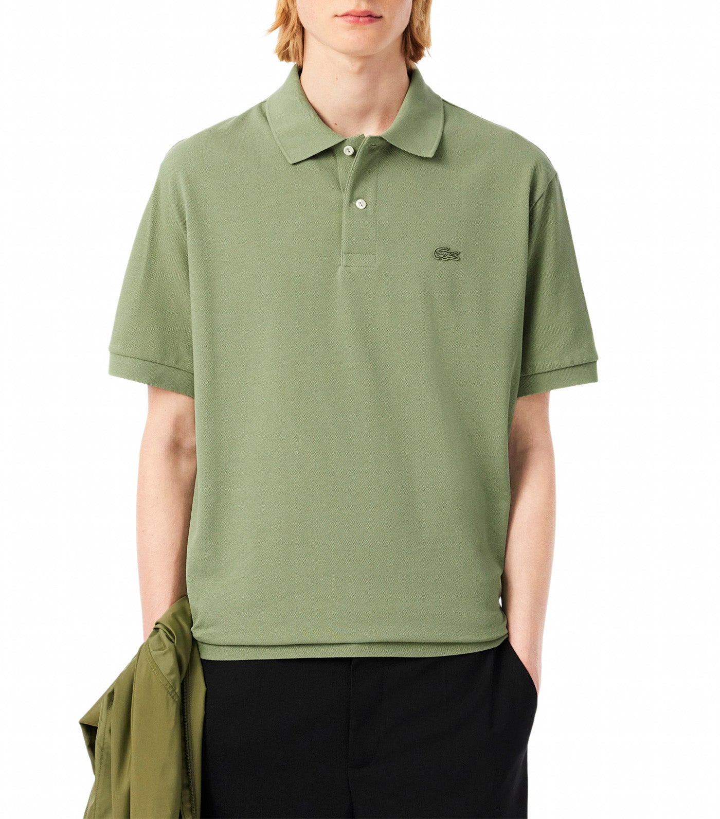 Loose Fit Heavy Piqué Polo Shirt