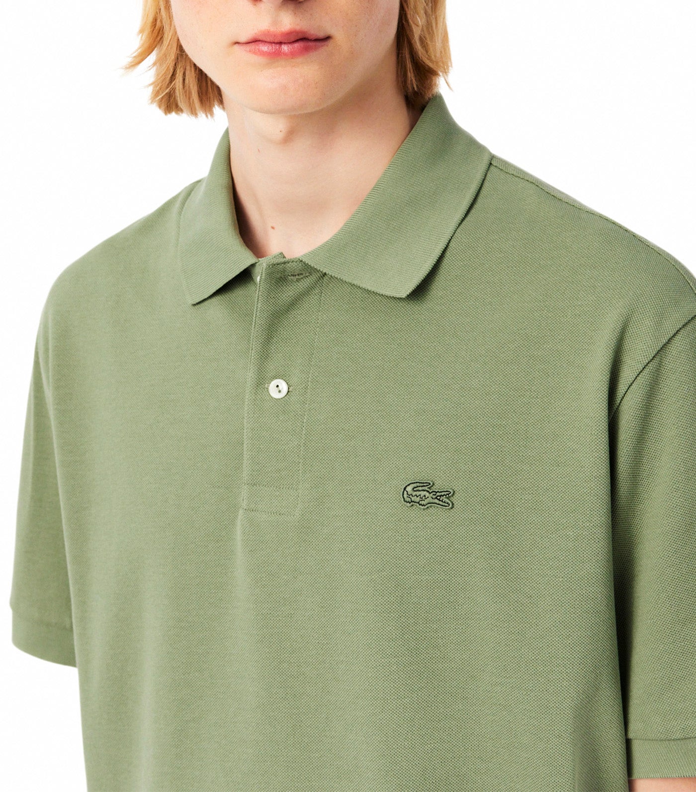 Loose Fit Heavy Piqué Polo Shirt