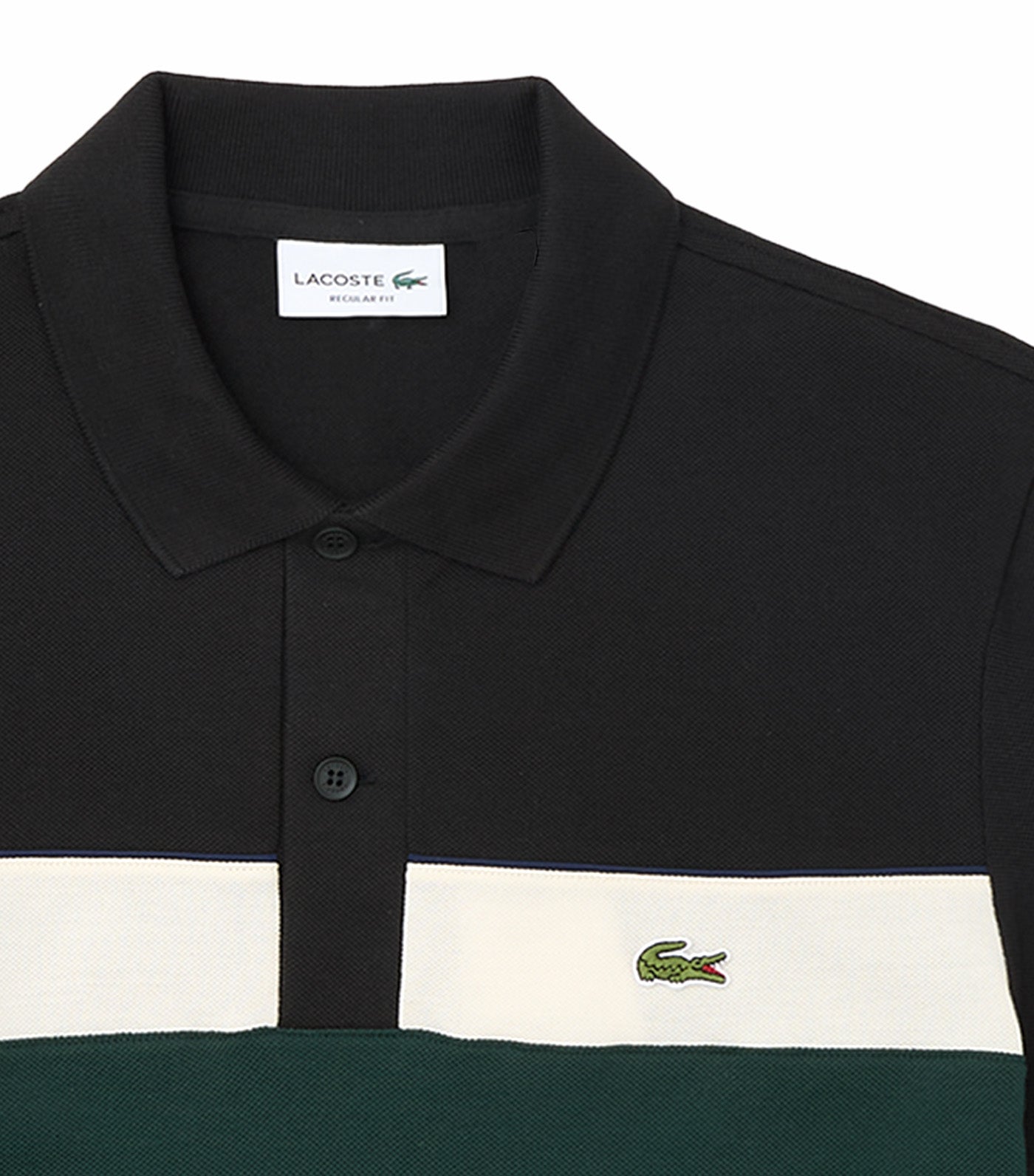 Regular Fit Color-Block Petit Piqué Polo Shirt