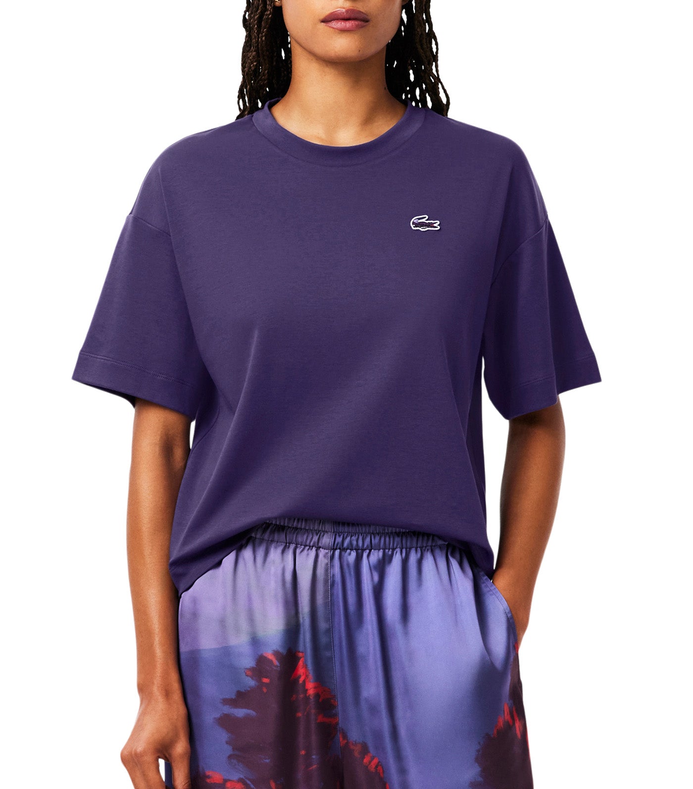 Relaxed Fit Landscape Crocodile T-Shirt