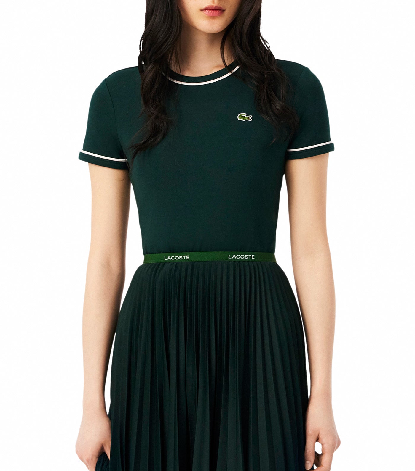 Contrast Trim Jersey T-Shirt