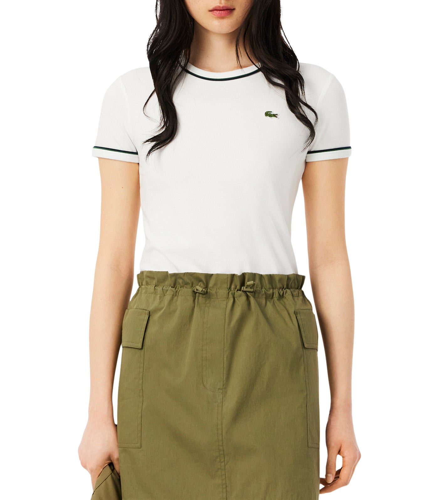 Contrast Trim Jersey T-Shirt