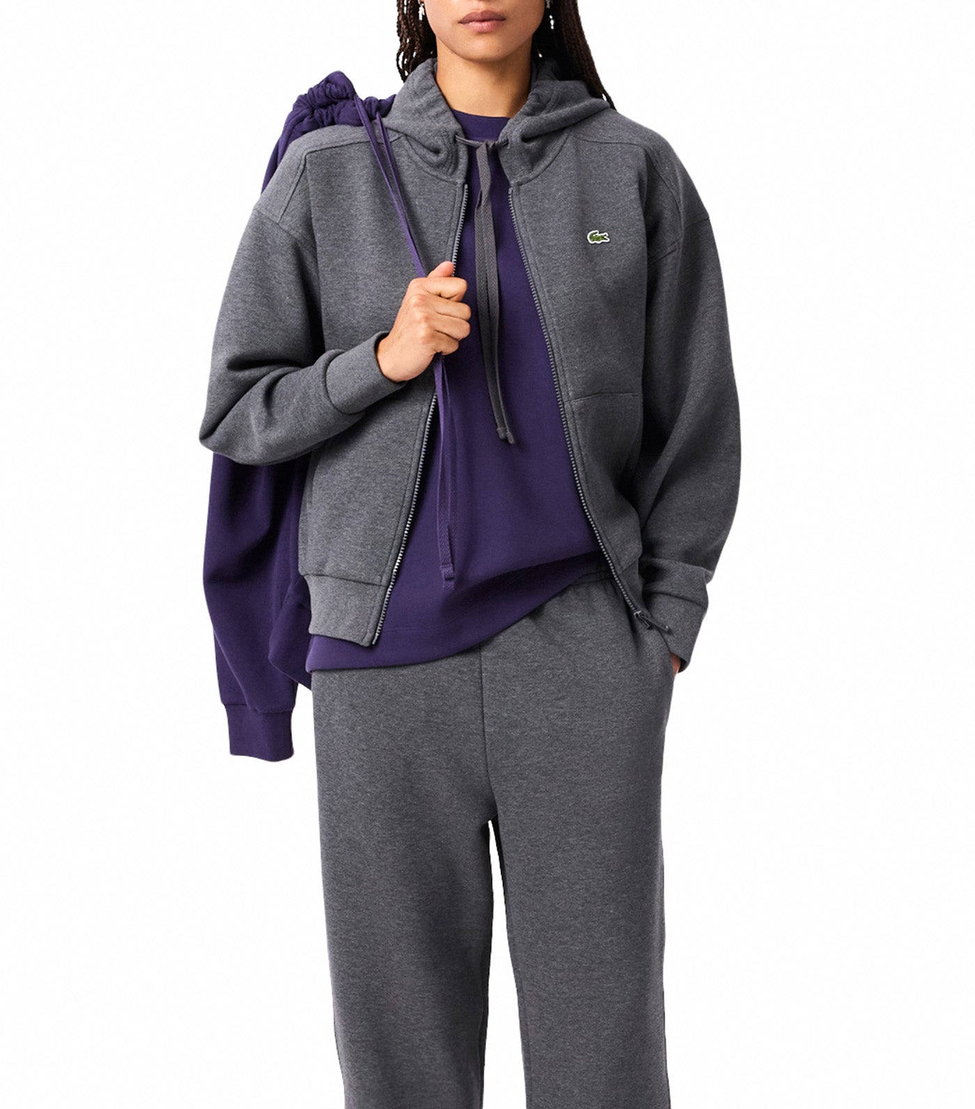 Oversized Double Face Piqué T-Shirt