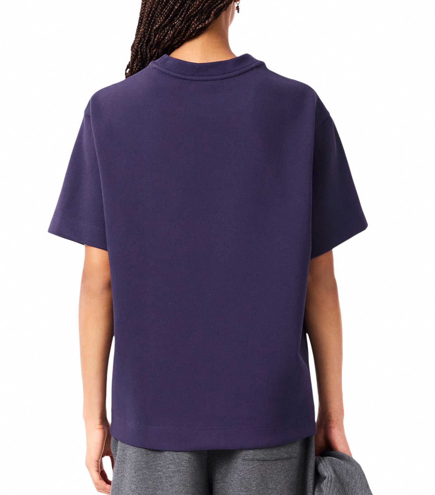 Oversized Double Face Piqué T-Shirt