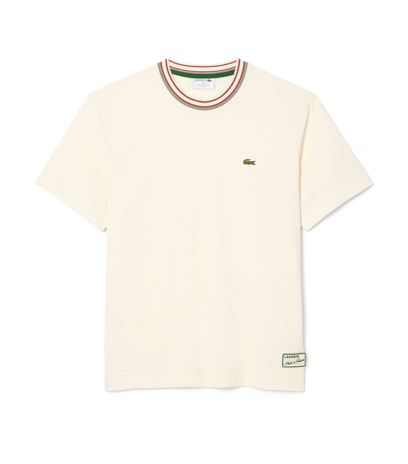 French Made Stripe Neck T-Shirt Lapland