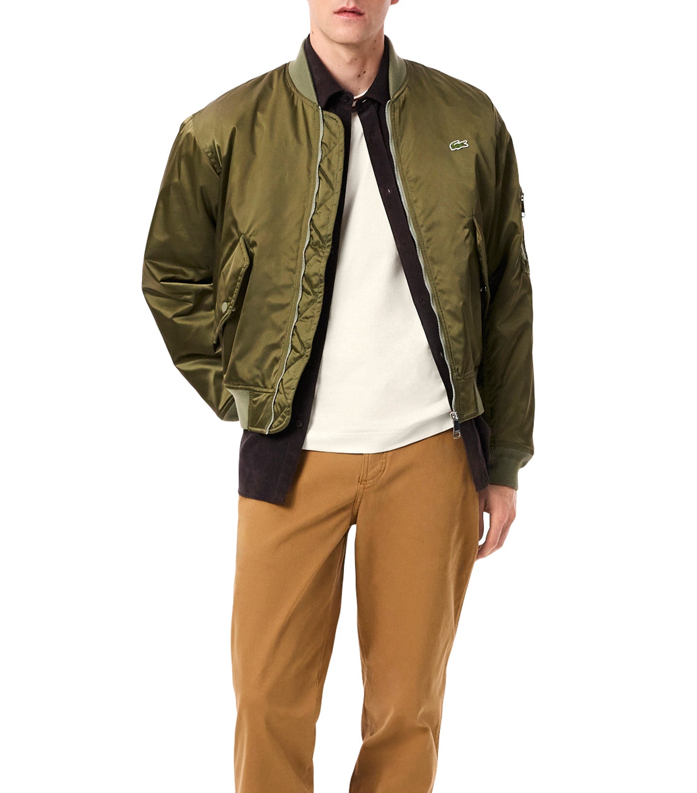 French Made Stripe Neck T-Shirt Lapland