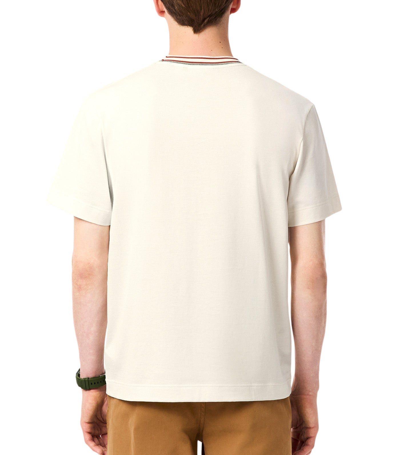 French Made Stripe Neck T-Shirt Lapland