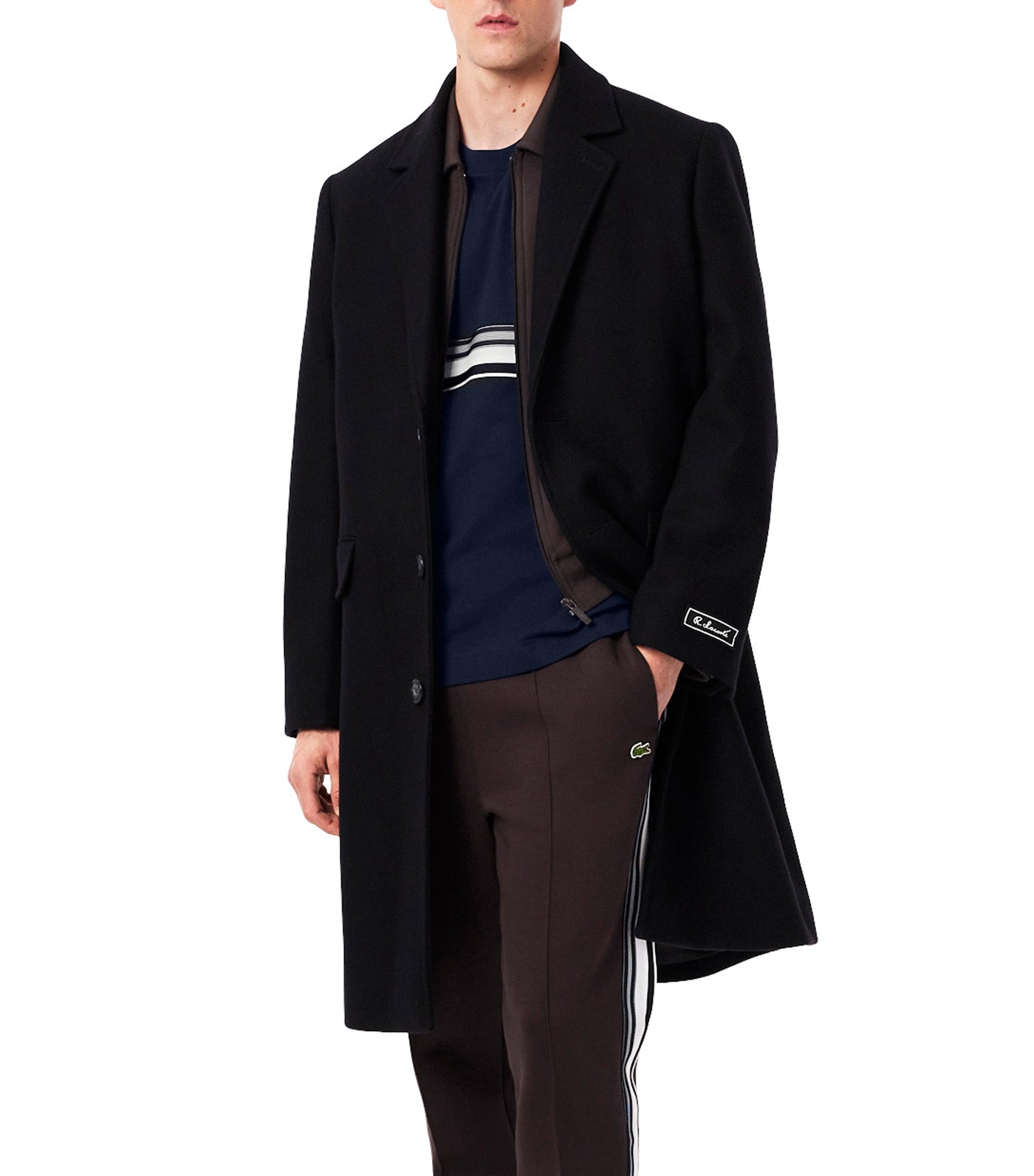 French Made Striped Band T-Shirt