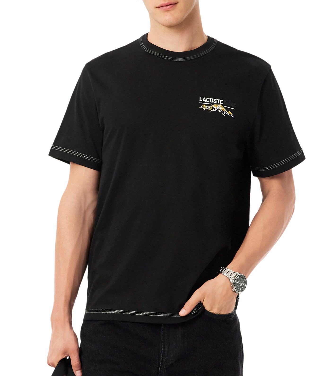 Multi Print Jersey T-Shirt