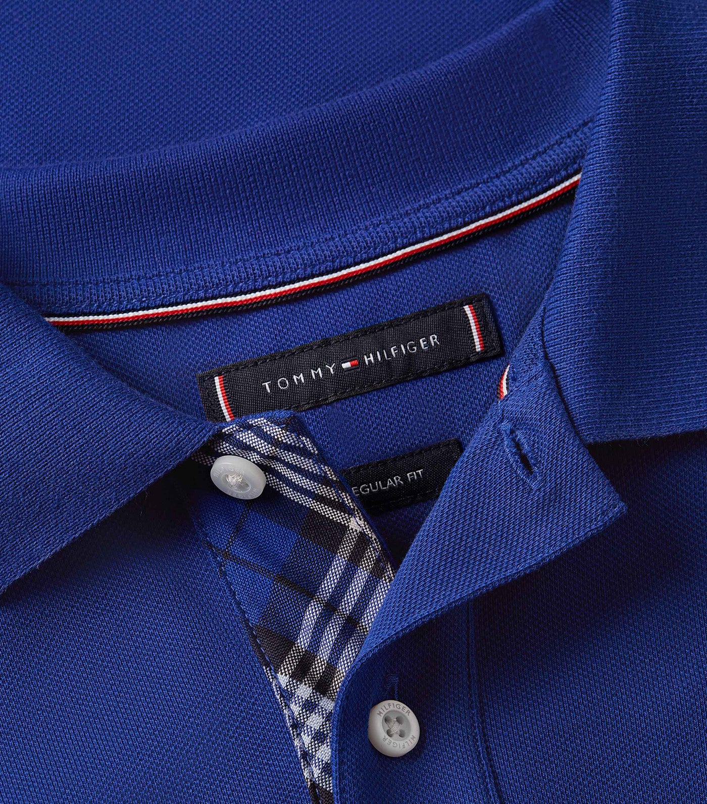 Men's Pique Placket Interest Regular Polo