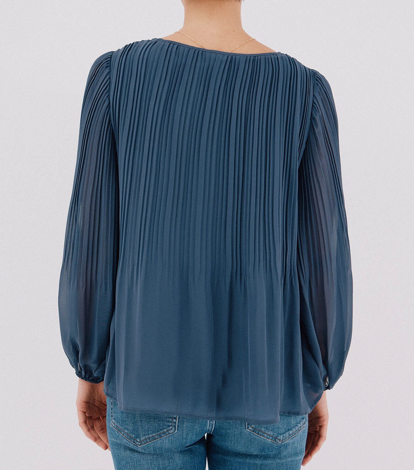 Pleated Blouse