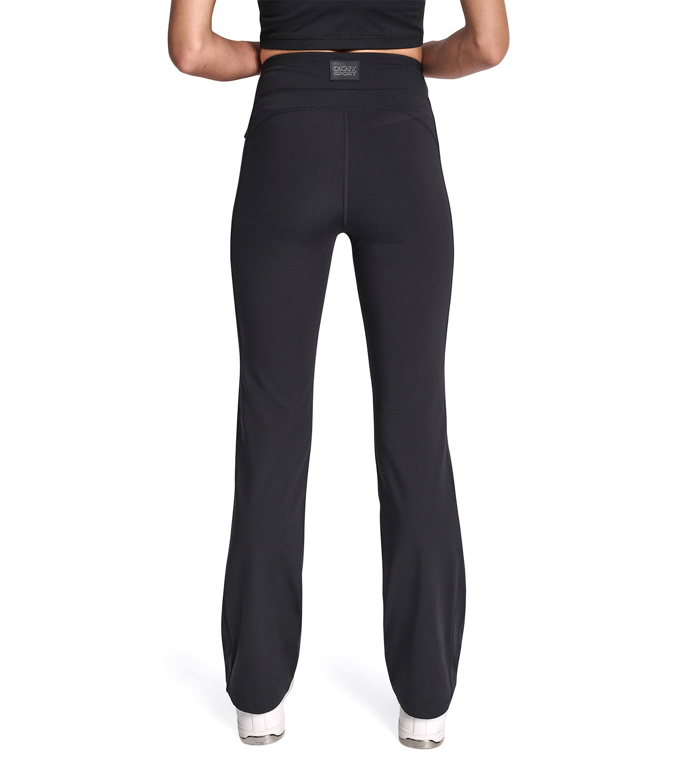 Alpine Fitness High Waist Boot Cut Pant with Lock Black